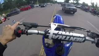 Yz 85 ENTRANDO A EZEIZA [upl. by Idell]