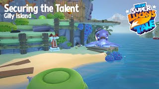 New Super Luckys Tale Gilly Island Securing The Talent [upl. by Nikolai]