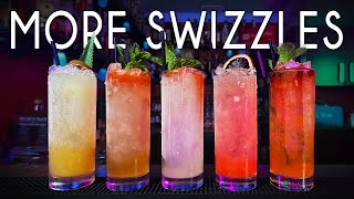 Explore 5 SWIZZLE Cocktail Recipes  PART 2 [upl. by Llydnek151]