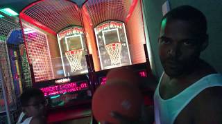 SkeeBall Super Shot Arcade Basketball Insane Shooting Contest [upl. by Renmus]