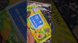 Saborino Japanese sheet mask review saborino japneseskincare skincare [upl. by Anirtek]