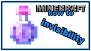 How to Make a Potion of Invisibility  Easy Minecraft Potions Guide [upl. by Odlanor]