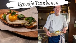 Koken met Rik de Jonge Broodje Tuinbonen [upl. by Goren526]