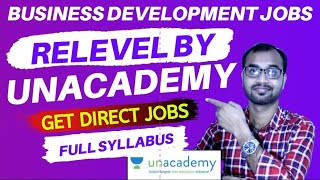 Relevel By UnacademyBusiness Development Test Syllabus  Get Direct Jobs Through Virtual Interview [upl. by Carlton794]