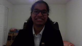 Trisha Pitchala  Prepared Speaking  HOSA 2021 [upl. by Bohannon]