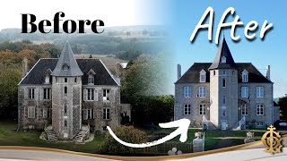 Amazing 4 Year Transformation  TOUR Our Renovated French Château HOME [upl. by Mizuki]