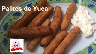 Palitos de YUCA con queso [upl. by Bethesde]