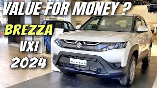 Maruti Brezza Vxi 2024 Model Review  Worth It  New Brezza Vxi Petrol 2024  Vxi Brezza 2024 [upl. by Anastice]