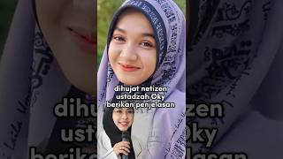 Dihujat netizen ustadzah Oky beri penjelasan pengajian Ning umi Laila [upl. by Kowtko991]