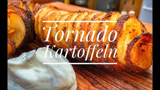 Tornadokartoffeln  der geniale Snack  Westmünsterland BBQ [upl. by Cl205]