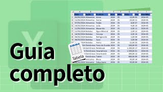 Aprenda a Criar Tabelas no Excel Tutorial Completo para Iniciantes [upl. by Aonian]