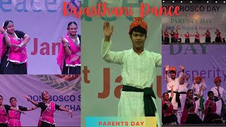 Best Rajasthani Dancefull HDParents Day 2024Don Bosco [upl. by Esmond490]