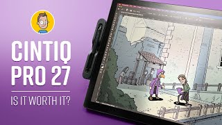 Wacom Cintiq Pro 27 Review [upl. by Kcyrred]