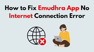 How to Fix Emudhra App No Internet Connection Error [upl. by Anaitsirk255]