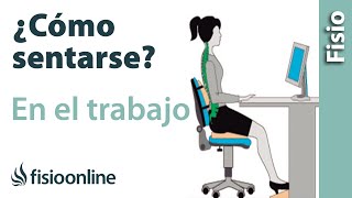 ¿Cómo sentarse bien en el trabajo [upl. by Isaacson494]