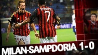 AC Milan  MilanSampdoria 10 Highlights [upl. by Ahsinat]