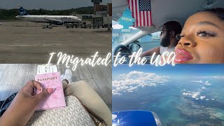 I MIGRATED TO THE USA PART 1 Our Journey The Process  Fees  CHIT CHAT [upl. by Immac]