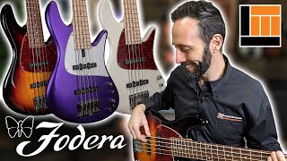 Fodera Emperor J5 Classic Basses Product Demonstration [upl. by Hallie]