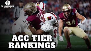 Who will lead the ACC in 2024  ACC Football Tier Rankings [upl. by Desirea]