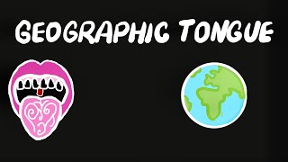 Geographic Tongue CauseSymptoms Clinical featuresTreatment [upl. by Ilenay361]