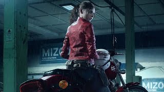 Resident Evil 2  Claire Redfield 2nd Run Opening 10 Minutes [upl. by Ylerebmik]