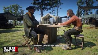 Johns Famous quotPeople Dont Forget Nothing Gets Forgivenquot Line From RDR1 in RDR2 [upl. by Joyce]