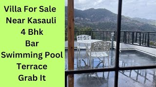 Villa for Sale near Kasauli kasauli villa sale propertyforsale realestate landsale plotsale [upl. by Acinet]