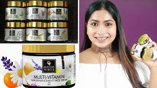 Day and Night Creams From Good Vibes  Face Creams Review  Rabia Skincare [upl. by Niram]