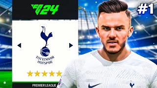 FC 24 Tottenham Hotspur Career Mode EP1 [upl. by Skyler]