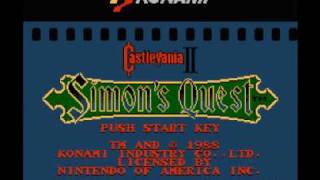 Castlevania II  Simons Quest NES Music  Ending Theme Requiem [upl. by Aspa]