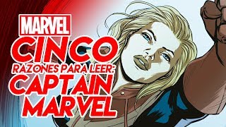 5 Razones para leer Captain Marvel Más Alto Más Lejos Más Rápido Más… [upl. by Cornela59]