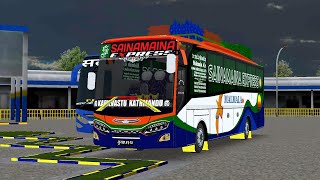 MALMALA AC Sainamaina Express  New Nepali bus skin by Team Night King Group  Kapilvastu To KTM [upl. by Thenna]