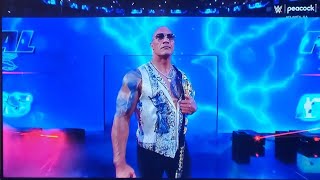 THE ROCK RETURNS WWE Bad Blood 2024 To Confront Roman Reigns [upl. by Faludi]