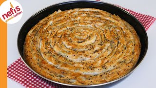 Ispanaklı Börek Tarifi  Nasıl Yapılır [upl. by Eelyak]