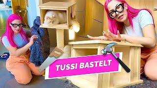 UGLY Kratzbaum demolieren amp NEU kreieren 🛠️ DIY Projekt 🐱 [upl. by Roshan]