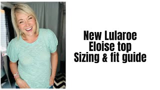 New Lularoe Eloise top [upl. by Venn191]