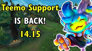 Teemo Support is BACK  1415 League of Legends [upl. by Sidky]