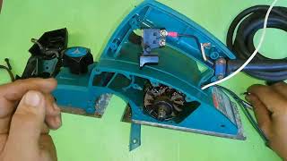 Original makita electric planer repair [upl. by Ylenaj]