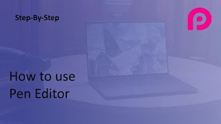 How to use all new PenEditor in pagelayer [upl. by Concettina]