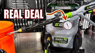 BATTERY POWERED EGO 56V 3200 PSI 12 GPM Pressure Washer [upl. by Ardeen]