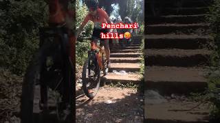 Wait for 💥Uncle Reaction ♥️👀 Pancheri hills mtb offroad mtb offroad stairs [upl. by Felic606]