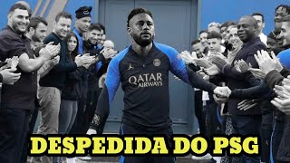 OLHA COMO FOI O ADEUS DOS JOGADORES DO PSG A NEYMAR [upl. by Charlotta458]