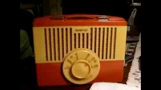 DeWald K701 Transistor Radio 1955 [upl. by Odnaloy745]