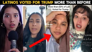 Hispanics Explain Why They Voted for Trump compilation [upl. by Acinoryt284]