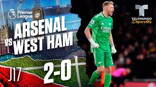 Highlights amp Goals  Arsenal vs West Ham 20  Premier League  Telemundo Deportes [upl. by Nibaj]