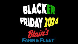 Blains Farm amp Fleet Black Friday 2024 Sale amp Ad  Whats Coming amp When [upl. by Baerl758]