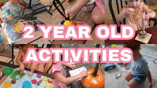 ACTIVITIES FOR 2 YEAR OLDS  HOW TO ENTERTAIN A 2 YEAR OLD AT HOME  TODDLER ACTIVITY IDEAS [upl. by Sandeep]