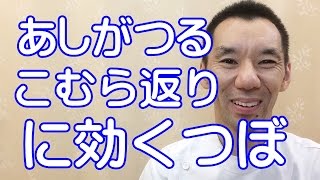 あしがつる（こむら返り）に効果のあるつぼ 亀岡市 南丹市 整体 しゅはら鍼灸整骨院 [upl. by Sibyl514]