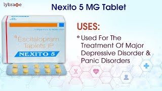 Nexito 5 MG Tablet View Uses Side Effects Contraindications Key Highlights Dosage amp Interaction [upl. by Buckley]