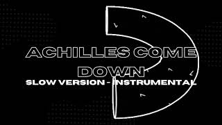 Achilles Come Down  Gang of Youths  Slow version  Instrumental [upl. by Aicertal]